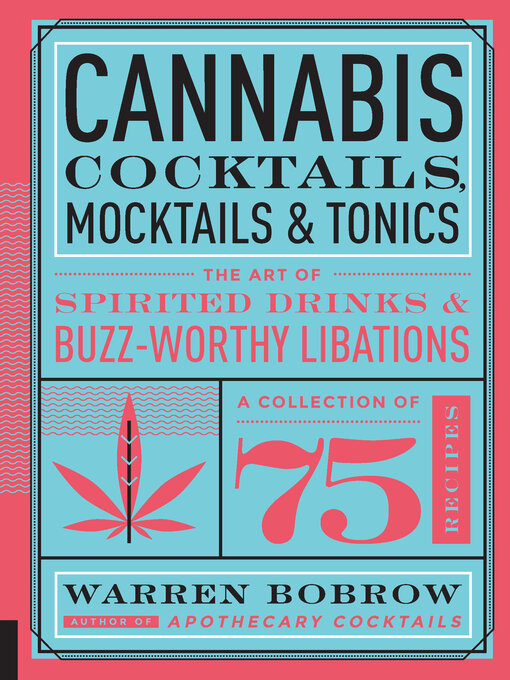 Title details for Cannabis Cocktails, Mocktails & Tonics by Warren Bobrow - Wait list